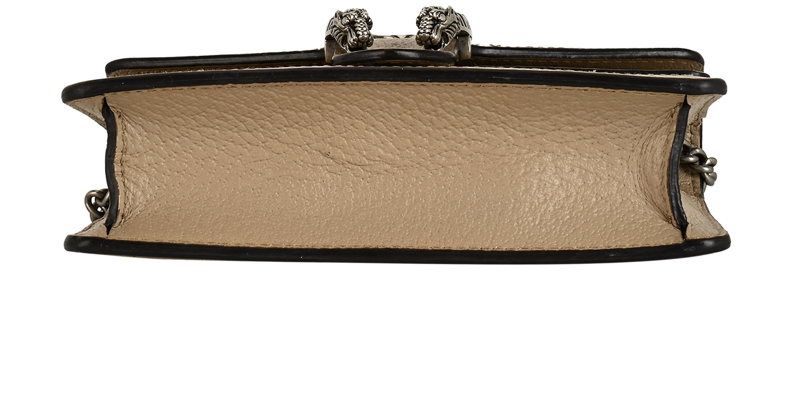 Super Mini Dionysus, &pound;720, Handbags, Beige, Canvas, Top view